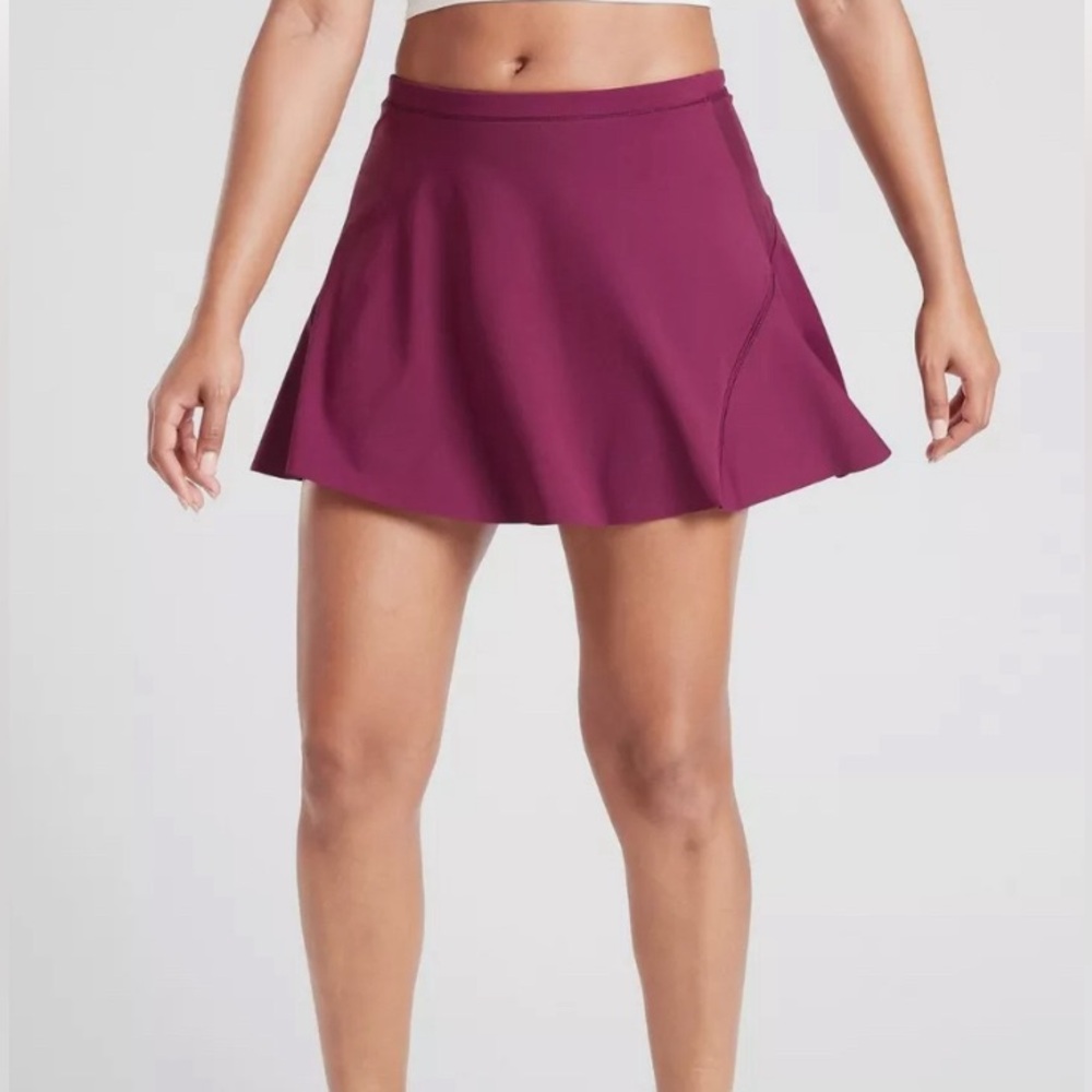 Athleta Match Point Skort (white)